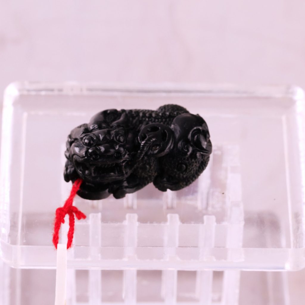 墨翠貔貅吊墜