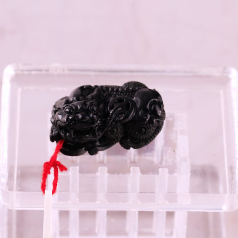 藏品分類 墨翠貔貅吊墜
